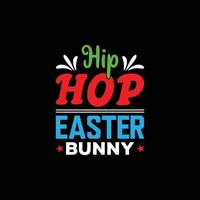 HAPPY NEW EASTER DAY T-SHIRT DESIGN vector