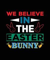 NEW EASTER DAY T-SHIRT DESIGN vector