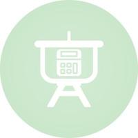 Calculation Presentation Vector Icon