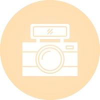 icono de vector de cámara de fotos