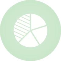 Pie Chart Vector Icon