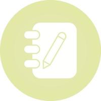 Notebook Vector Icon