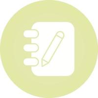 Notebook Vector Icon