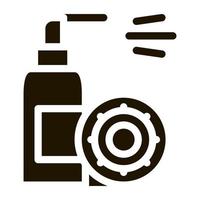 Man And Toilet Icon Vector Glyph Illustration