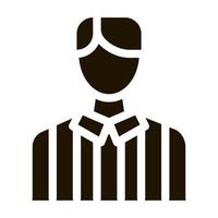 Football Arbitrator Icon Illustration vector