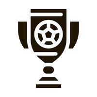 Football Champion Cup Icon Illustration vector