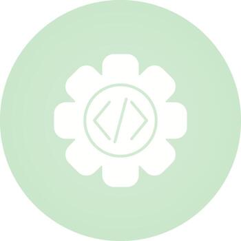 icono de vector de codificación