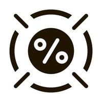 Interest Target Concept Icon Vector Glyph Illustration