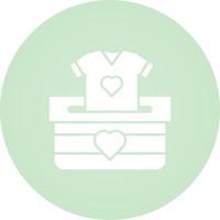 Cloth Donate Vector Icon