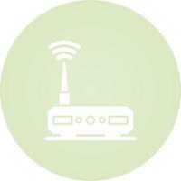 Wifi Router Vector Icon