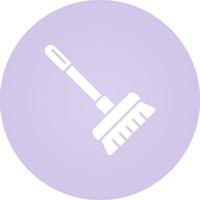 Broom Vector Icon