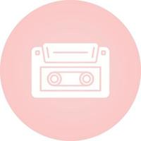 Tape Recorder Vector Icon