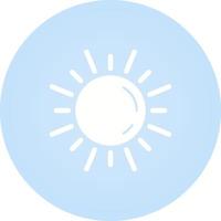 Sun Vector Icon