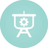 Setting Presentation Vector Icon