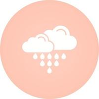 icono de vector de lluvia ácida