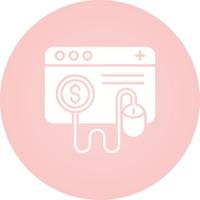 Pay Per Click Vector Icon