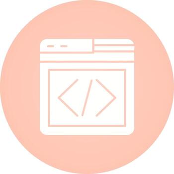 Web Programing Vector Icon