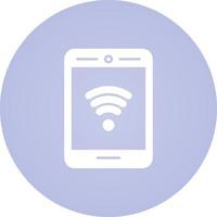 Phone With Signal Vector Icon