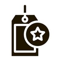 Bonus Label Concept Icon Vector Glyph Illustration