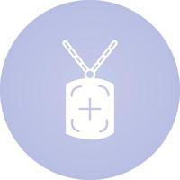 Militrary Chain Vector Icon