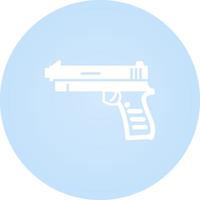 icono de vector de pistola