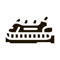 rescue hovercraft icon vector symbol illustration