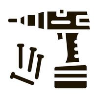 screwdriver equipment icon vector symbol illustration