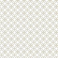 Modern vector seamless illustration. Linear gold pattern on a white background. Ornamental pattern for leaflets, printing, wallpaper, backgrounds