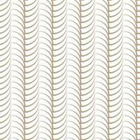 Modern vector seamless illustration. Linear gold pattern on a white background. Ornamental pattern for leaflets, printing, wallpaper, backgrounds