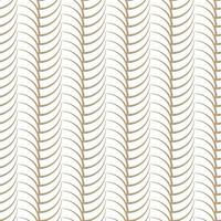 ilustración perfecta de vector moderno. patrón de oro lineal sobre un fondo blanco. patrón ornamental para folletos, impresión, papel tapiz, fondos