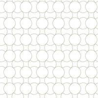 Modern vector seamless illustration. Linear gold pattern on a white background. Ornamental pattern for leaflets, printing, wallpaper, backgrounds