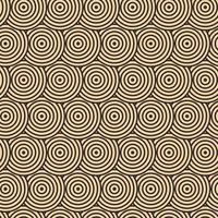 Modern vector pattern in Japanese style. Geometric black patterns on a gold background, circles in the sand. Modern illustrations for wallpapers, flyers, covers, banners, minimalistic ornaments