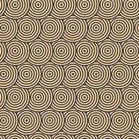 Modern vector pattern in Japanese style. Geometric black patterns on a gold background, circles in the sand. Modern illustrations for wallpapers, flyers, covers, banners, minimalistic ornaments