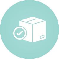 Package Delivered Vector Icon