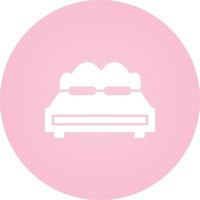 Double Bed Vector Icon