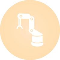 Industrial Robot Vector Icon