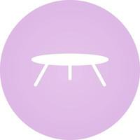 Small Table Vector Icon