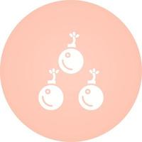 Cannon Balls Vector Icon