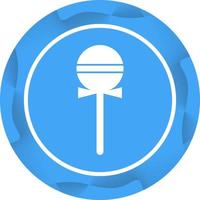 Beautiful Lollipop Glyph Vector Icon