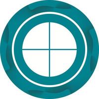 Beautiful Circle Glyph Vector Icon