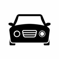 ilustración del icono del coche. vector de acciones