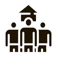 house buy candidates icon Vector Glyph Illustration