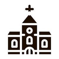 Church Building For Wedding Ceremony glyph icon vector