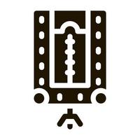 watch repair instrument icon Vector Glyph Illustration