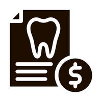 Dentist Stomatology List Vector Icon