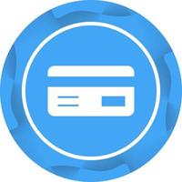 Beautiful ATM card Vector Glyph Icon