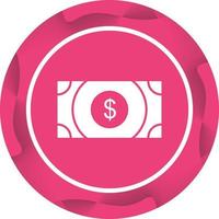 Beautiful Dollar Vector Glyph Icon