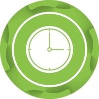 Beautiful Clock Vector Glyph icon