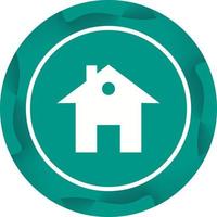 Beautiful House Vector Glyph icon