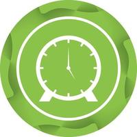 Beautiful Clock Vector Glyph icon